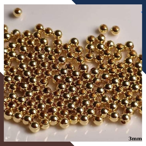 Bi vàng 18k size 3mm mã 3AC55