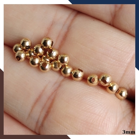 Bi vàng 18k size 3mm mã 3AC55