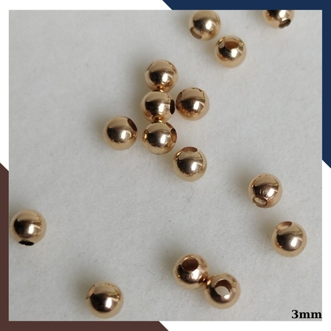 Bi vàng 18k size 3mm mã 3AC55