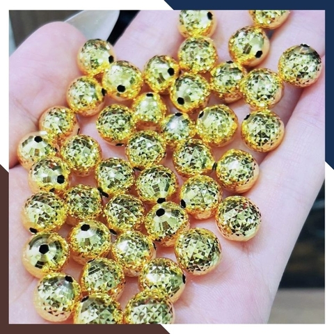 Bi vàng tây 10k size 8mm và 10mm kiểu phay xoắn mã 19V27