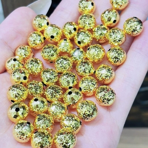 Bi vàng tây 10k size 8mm và 10mm kiểu phay xoắn mã 19V27