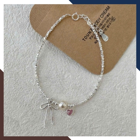 Bộ Dây Chuyền Ngọc Trai Thật Phối Vụn Bạc Cho Nữ BTSNT143 – Duyên Dáng, Dịu Dàng & Nữ Tính