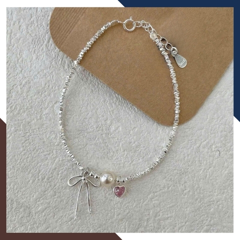 Bộ Dây Chuyền Ngọc Trai Thật Phối Vụn Bạc Cho Nữ BTSNT143 – Duyên Dáng, Dịu Dàng & Nữ Tính