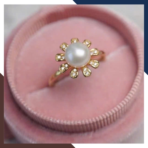 Bộ Trang Sức Ngọc Trai Bạc 925 Hình Hoa Cho Nữ BTSNT146 – Đẹp Mọi Góc Nhìn