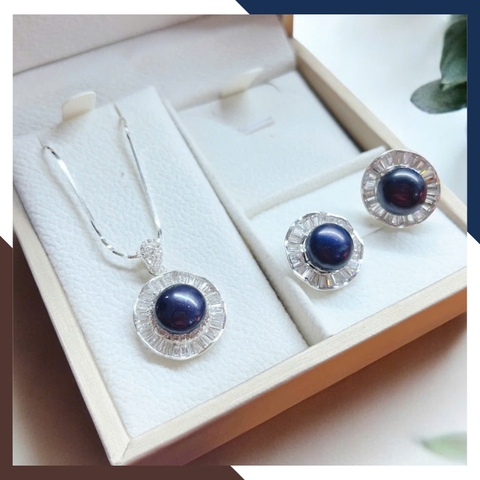 Bộ Trang Sức Ngọc Trai Bạc Cho Mẹ Nhiều Mẫu BTSNT169 – Tôn Vinh Nét Đẹp Của Phụ Nữ Trung Niên