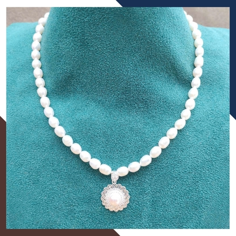 Bộ Trang Sức Ngọc Trai Cho Mẹ BTSNT138 – Vẻ Đẹp Quý Phái Dành Riêng Cho Phụ Nữ Trung Niên