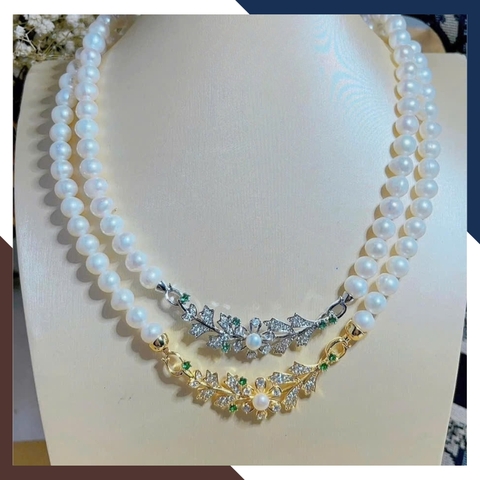 Bộ Trang Sức Ngọc Trai Cô Dâu Mã BTSNT115  – Điểm Nhấn Hoàn Hảo Cho Váy Cưới