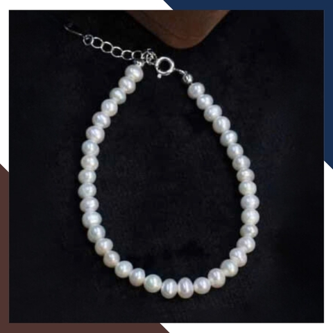 Bộ trang sức ngọc trai nhí gồm vòng cổ choker và vòng tay cho nữ đẹp mã CH250K30