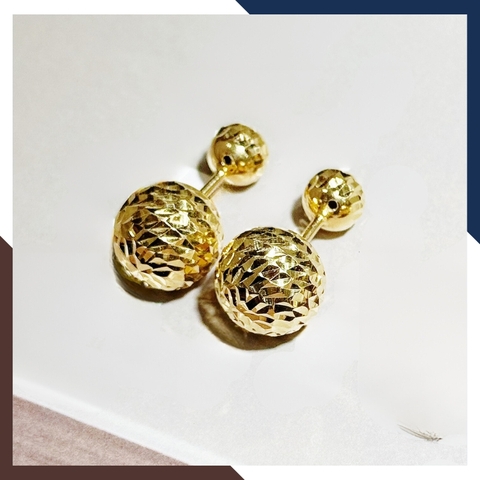 Bông tai Dior vàng tây 10k cho nữ đẹp mã 101214MM