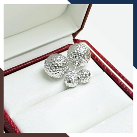 Bông Tai Dior Vàng Trắng 10k Đẹp Cho Nữ BTV157 – Vẻ Đẹp Thời Thượng, Không Lỗi Mốt