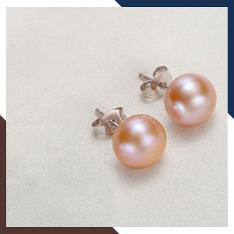 Bông tai ngọc trai bạc nụ nhỏ 4mm cho nữ đẹp mã K20TD45