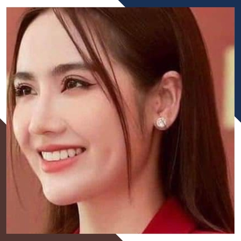 Bông Tai Nụ Đá Vàng Tây 10k Cho Nữ Đẹp BTV150