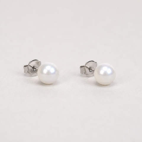 Bộ Trang Sức Ngọc Trai Thanh Lịch BTSNT261 – Hạt Nhỏ 4-5mm Phối Viên Chủ 8–9 mm