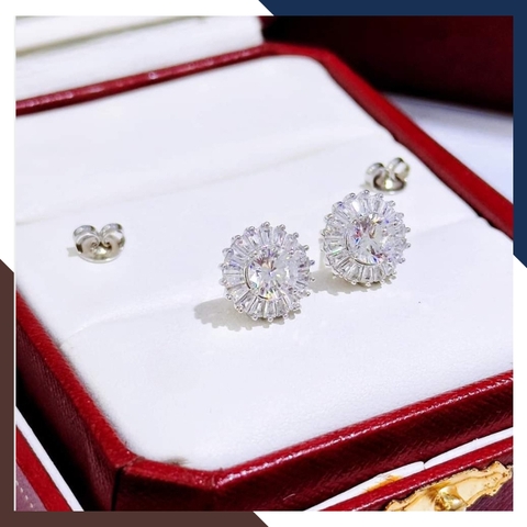 Bông Tai Vàng Trắng Nữ 10k Trẻ Trung BTV165 - Sang Trọng & Nổi Bật, Thu Hút Mọi Ánh Nhìn