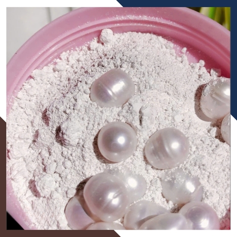 Bột ngọc trai nguyên chất đắp mặt - gói 50 gram