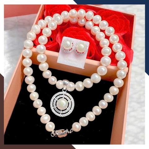 BTSNT227 – Bộ Ngọc Trai Nhiều Thiết Kế Trong Một Mã, Chọn Riêng Từng Set Theo Phong Cách