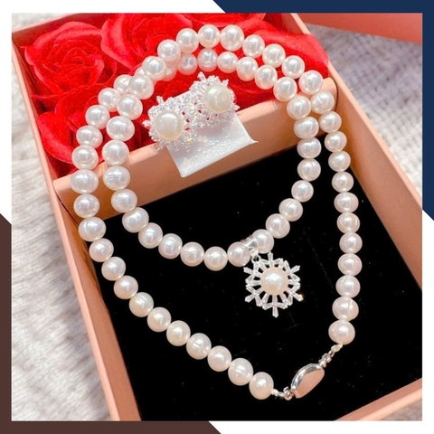 BTSNT227 – Bộ Ngọc Trai Nhiều Thiết Kế Trong Một Mã, Chọn Riêng Từng Set Theo Phong Cách