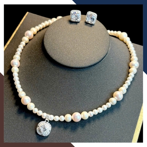 BTSNT227 – Bộ Ngọc Trai Nhiều Thiết Kế Trong Một Mã, Chọn Riêng Từng Set Theo Phong Cách