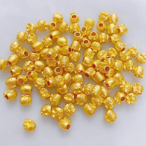 Charm túi tiền vàng 24k 9999 mã CHARMV21