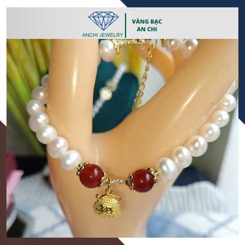 Charm bạc treo túi tiền mạ vàng AC065, bảo hành 2 năm không phai màu - bán sỉ toàn quốc