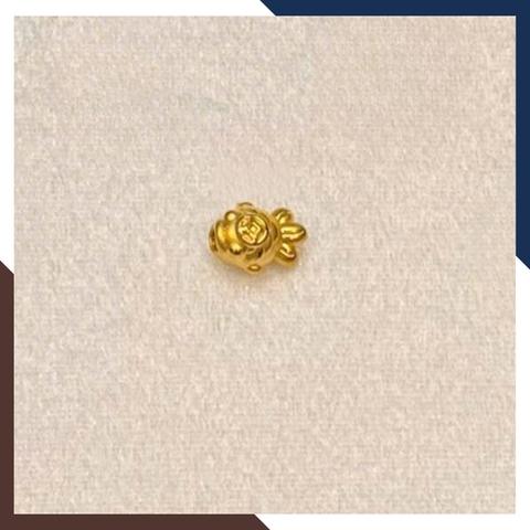 Charm Cá Chép Vàng 24k Đủ Size Mã CHARMV87 - Vượt Vũ Môn, Thành Công Vẫy Gọi