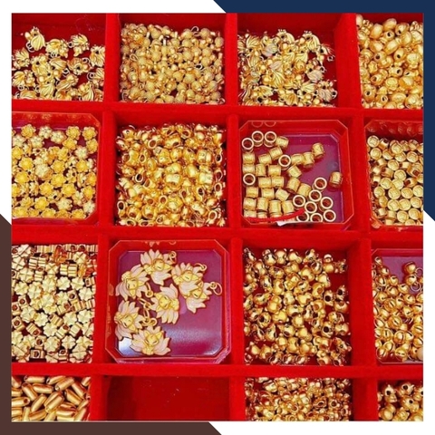 Charm đồng tiền vàng 24k 9999 - Tuyển sỉ toàn quốc