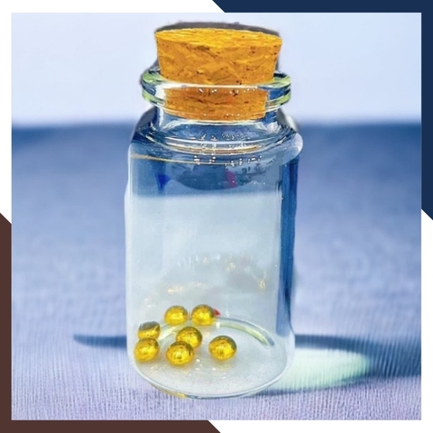 Charm hạt đậu vàng 24k 9999 tiết kiệm bỏ heo mã CHARMV17