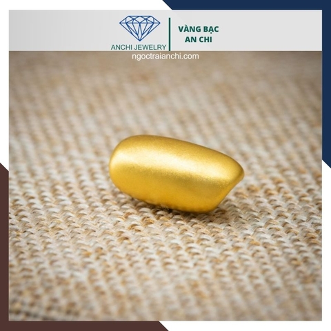 Charm hạt gạo vàng 24k 9999 mã CHARMV18