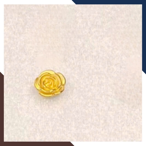 Charm Hoa Hồng Vàng 24k Đủ Size CHARMV96 - Thu Hút Nhân Duyên