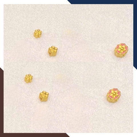 Charm Hoa Mai Vàng 24k Đủ Size CHARMV93 - Rạng Rỡ Sắc Xuân, May Mắn Đầy Nhà