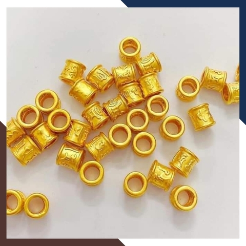 Charm lu thống vàng 24k 9999 khắc chú omani - Tuyển sỉ toàn quốc