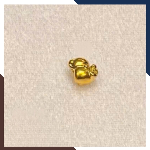Charm Mèo Thần Tài Vàng 24k CHARMV90 - Thu hút Tài Lộc, May Mắn Trọn Vẹn