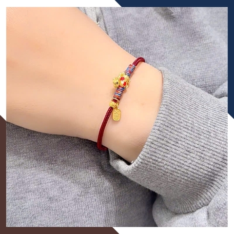 Charm Ngựa Vàng 24K 9999 CHARMV147 – Biểu Tượng May Mắn & Thành Công (5 Mẫu Lựa Chọn)