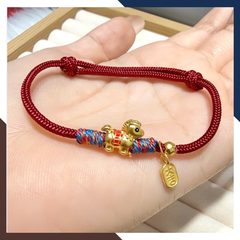 Charm Ngựa Vàng 24K 9999 CHARMV147 – Biểu Tượng May Mắn & Thành Công (5 Mẫu Lựa Chọn)