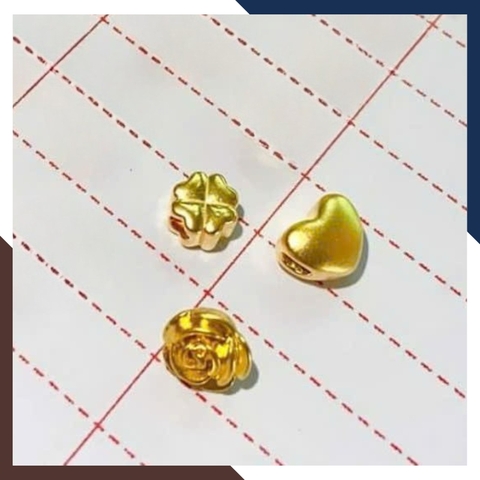 Charm Vàng 24k 9999 Nhiều Mẫu Mới Đẹp Mã CHARMV55