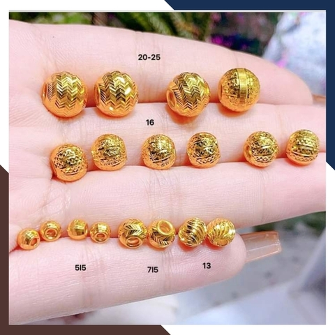 Charm vàng 24k, charm vàng ta 9999 nhiều mẫu