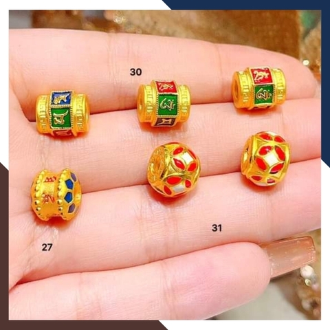 Charm vàng 24k, charm vàng ta 9999 nhiều mẫu