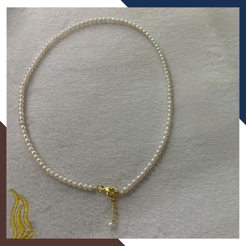 Choker Ngọc Trai Hạt Nhỏ 2-3mm VCNT143 – Vẻ Đẹp Trong Trẻo, Thanh Khiết Cho Nàng Trẻ Trung