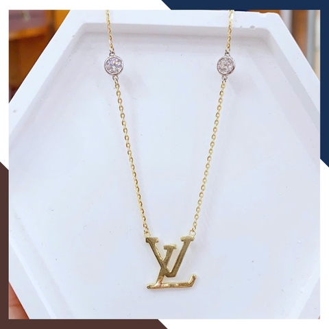 Dây Chuyền LV Louis Vuitton DCVN342 – Vàng Hàn Quốc 10k Sang Chảnh