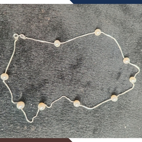 Dây chuyền ngọc trai nữ nuôi nước ngọt tự nhiên mã VCNT18