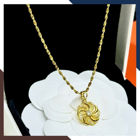 Dây Chuyền Vàng Cho Mẹ, Phụ Nữ Trung Niên DCVN310 - Mẫu Mới Đẹp, Sang Trọng & Nổi Bật