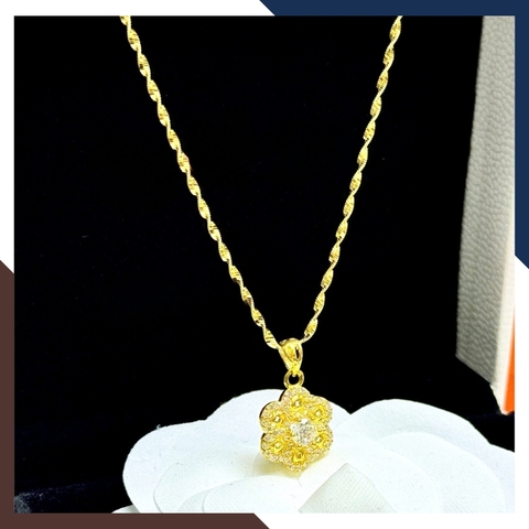 Dây Chuyền Vàng Cho Mẹ, Phụ Nữ Trung Niên DCVN310 - Mẫu Mới Đẹp, Sang Trọng & Nổi Bật