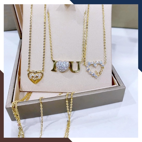 Dây Chuyền Vàng Nữ Mặt Trái Tim DCVN219 – Món Quà Tình Yêu Ngọt Ngào