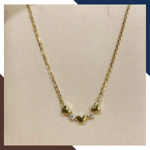 Dây Chuyền Vàng Nữ Mặt Trái Tim DCVN219 – Món Quà Tình Yêu Ngọt Ngào