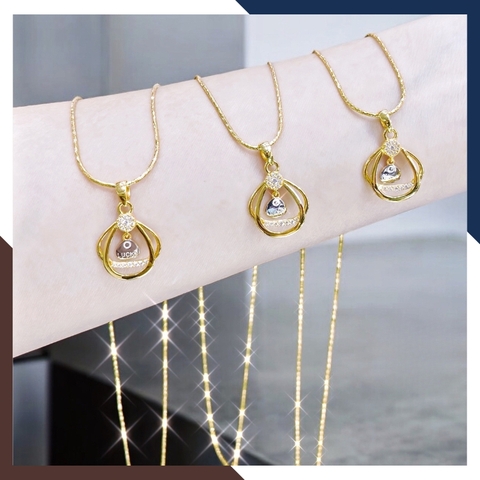 Dây Chuyền Vàng Nữ Mẫu Mới Đẹp & Cá Tính DCVN296 | Vàng Ý 10k