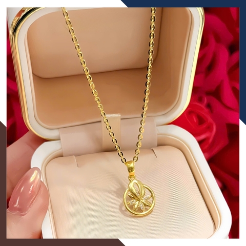 Dây Chuyền Vàng Tây 10k Cho Phụ Nữ Trung Niên DCVN287 – Tôn Vinh Nét Đẹp Trưởng Thành