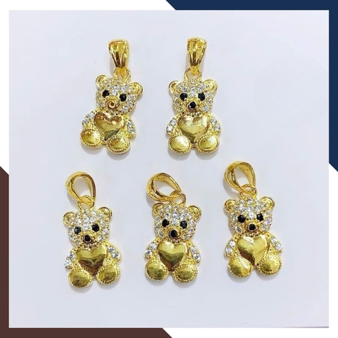 Dây Chuyền Vàng Tây Nữ 10k Mặt Gấu DCVN273 – Siêu Cute & Dễ Thương Hết Nấc