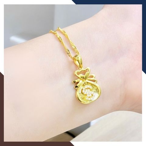 Dây Chuyền Vàng Tây Nữ 10k Mẫu Mới Đẹp & Nổi Bật DCVN303