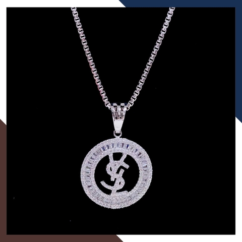 Dây Chuyền Vàng Trắng Nữ 10k Nhập Khẩu Ý DCVN346 – Chất Lượng Chuẩn Italy, Kiểu Dáng Hiện Đại