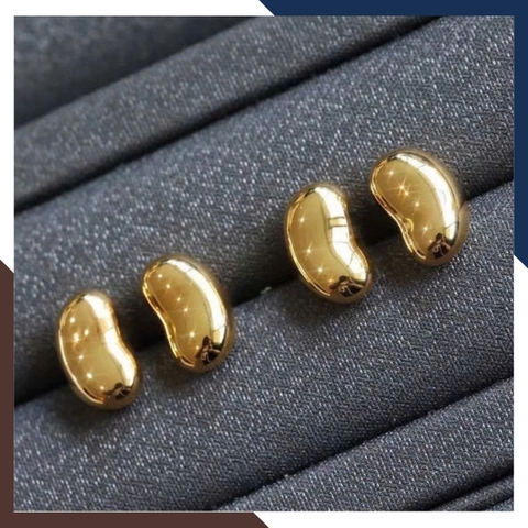 Hạt đậu vàng 9999 24k đẹp mã AC044 – Biểu tượng của sinh sôi, nảy nở, tài vận dồi dào